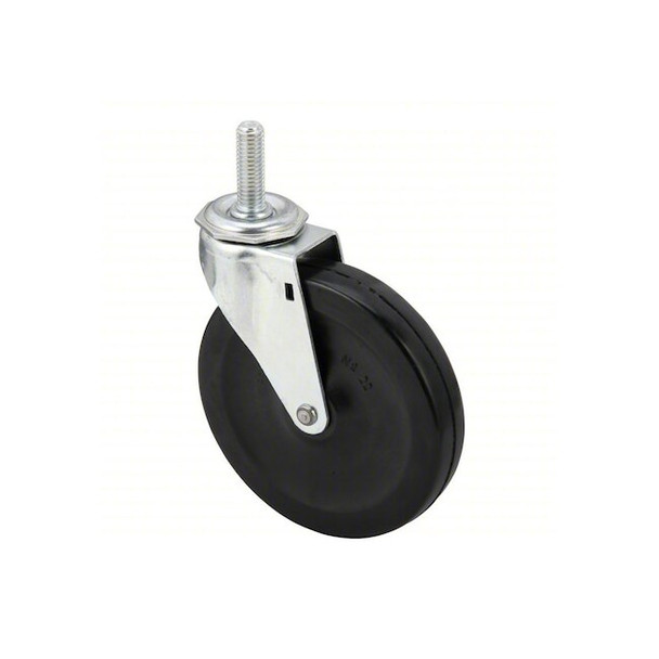Shepherd Hardware Stem Caster,5"dia,125lb PRE50748ZN-3R