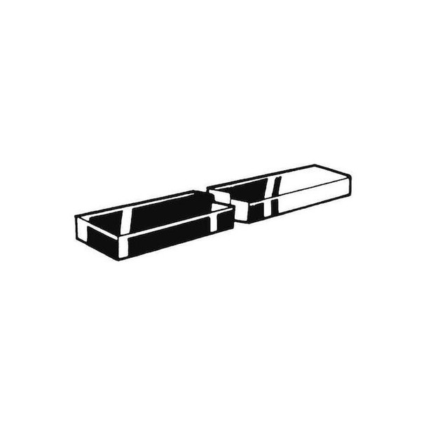 Undersized Key Stock, C45K Steel, Plain, 1000 mm L, 10 mm W, 10 mm H