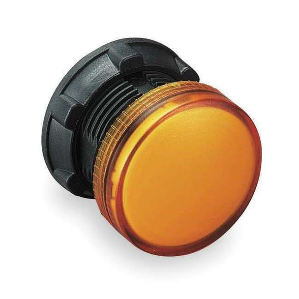 Schneider Electric PilotLightHead,Yellow,Incandescent,22mm ZB5AV05