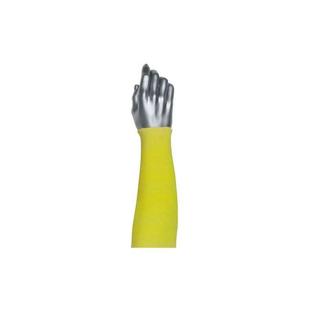 Pip Cut Resistant Sleeve,18 in L,Yellow 10-ks18