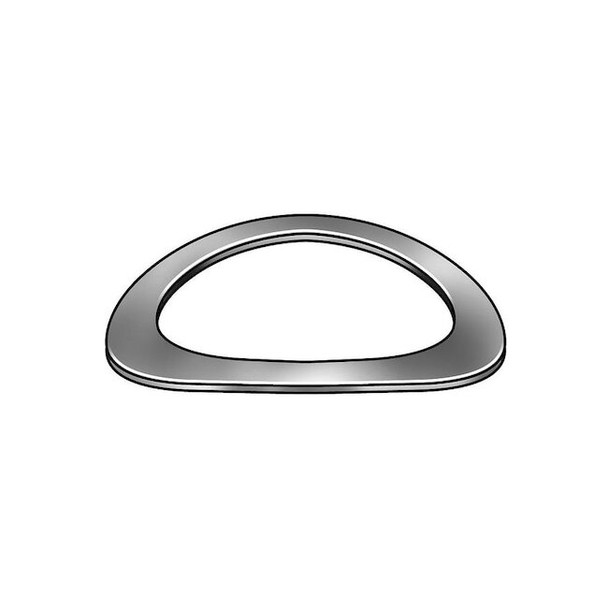 Manufacturer Varies Disc Spring, Curved, 0.3125, High CS, PK10 1UAH6