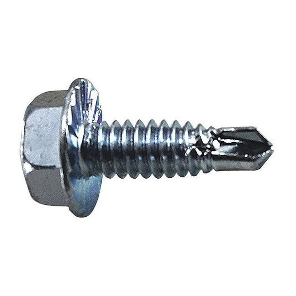 American Garage Door Supply Hinge Screw,Self Driller,1 In.,PK24 MS1458