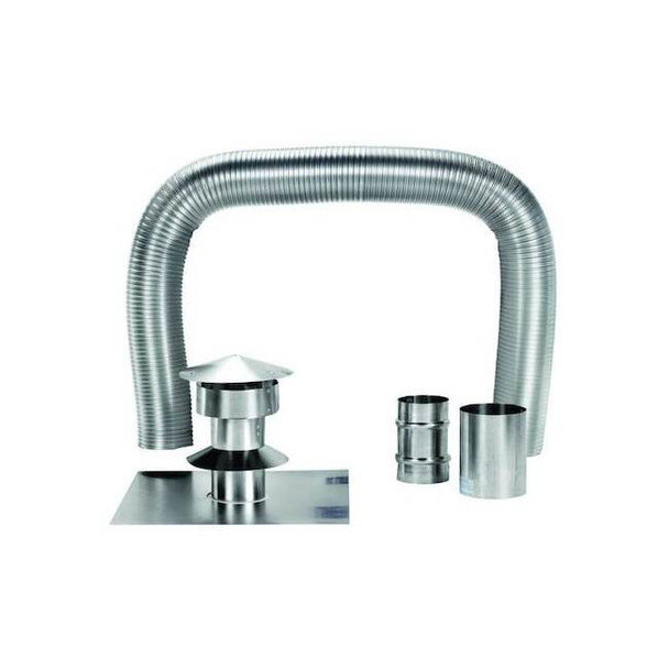 Westaflex Chimney Liner Kit,5" Dia.,25 ft. L 9506