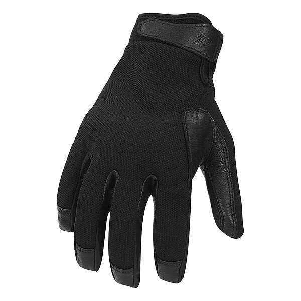Canine Rope Handler Glove, Black, 2XL, 1 PR