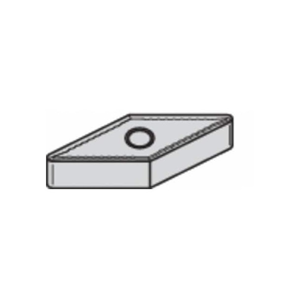 Widia Diamond Turning Insert, Diamond, 3, VNMG, 1, Carbide 4166281 Pack of 5