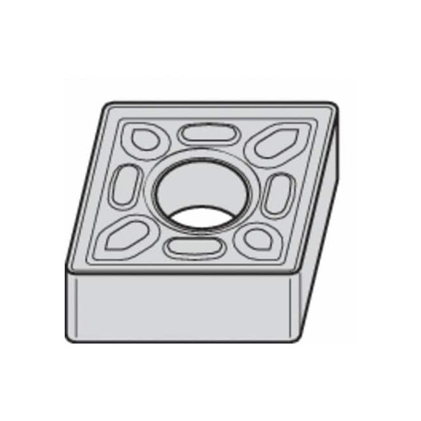 Widia Diamond Turning Insert, Diamond, 4, CNMG, 2, Carbide 5359119 Pack of 5