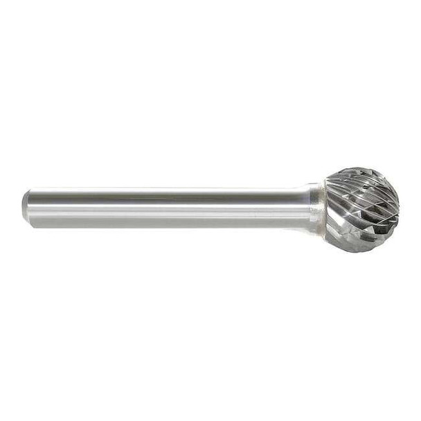 Manufacturer Varies Carbide Bur,Ball Shape,3/16 In,1/8 Shank 310-002084