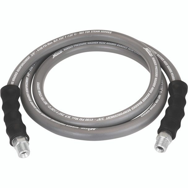 3/8" x 6' Aramid Braided Pressure Washer Hose Assembly PW43806