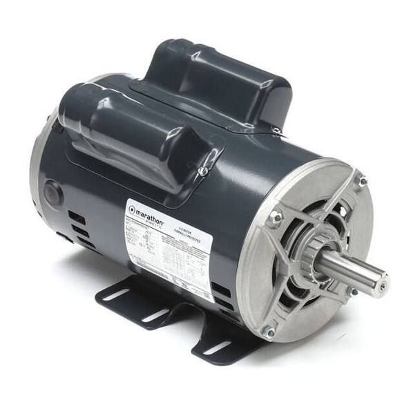 Leeson GP Motor, Cap-Start/Cap-Run, Dripproof, 2HP 5KCR49WN0270T