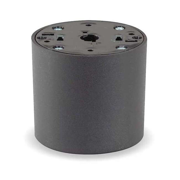Mounting Base, 120V AC, Black, 3 3/8 in Dia., 4 in Height, LSL Series
