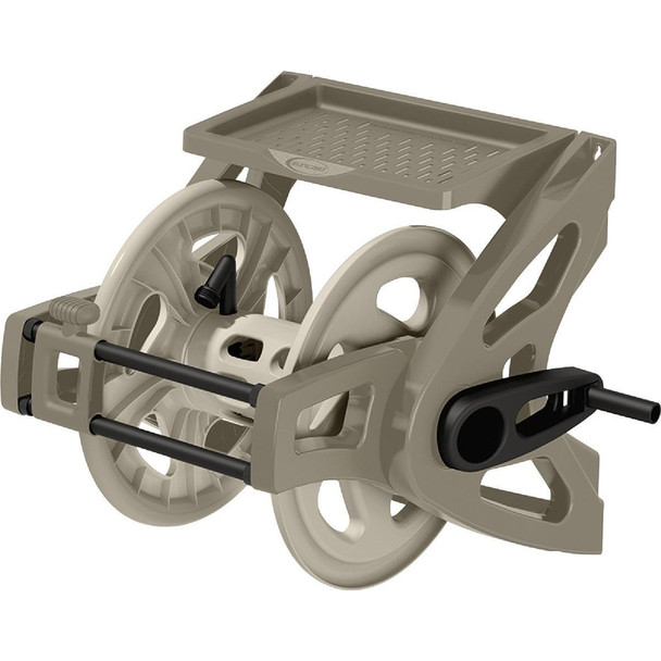 WTS175 Suncast Slide Trak Hosemobile 175 Ft. x 5/8 In. Taupe Resin Hose Reel