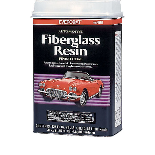 Automotive Fiberglass Resin, Gallon 498