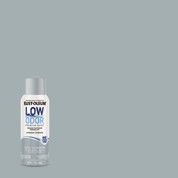 Rust-Oleum Low Odor Water-Based 11 Oz. Matte Spray Paint, Daydreaming 388284
