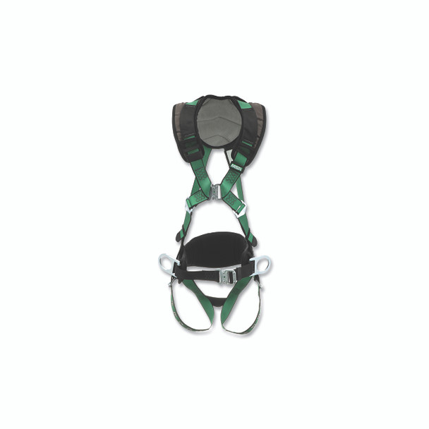 V-FORM+™ Full-Body Contruction Harness, Back and Hip D-Ring, Quick Connect Leg Straps, Standard Size