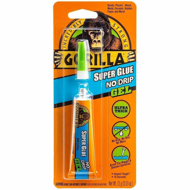 Gorilla Glue Super Glue Gel - Clear - 1 Each