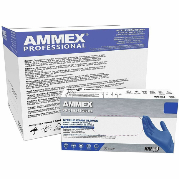 Ammex  Examination Gloves ACNPF48100CT