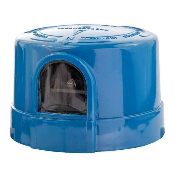 Nsi Tork HID, LED Photocontrol, 1,000 W, Blue, 5 sec Max, 3 sec Min 5237-UL