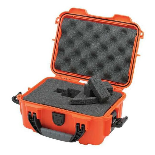 Nanuk Cases Orange Protective Case, 10.2"L x 7.9"W x 4-1/2"D 904S-010OR-0A0