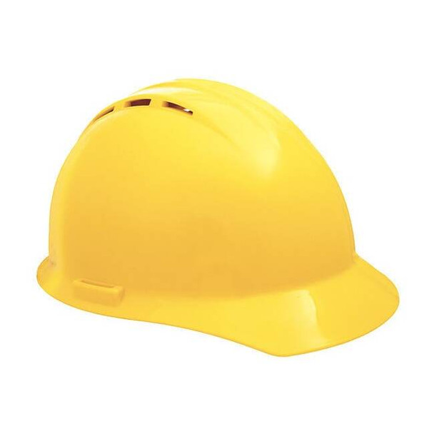 Hard Hat, Americana, Polyethylene, 4 Point Pinlock, Type 1, Class C, Yellow