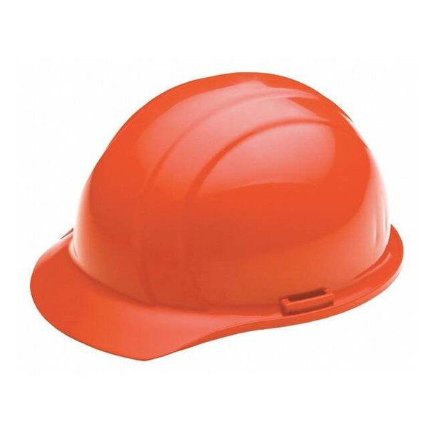 Hard Hat, Americana, Polyethylene, 4 Point Ratchet, Type 1, Class E, Orange