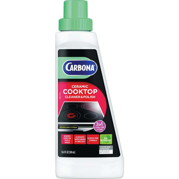 Carbona 16.8 Oz. Ceramic Cooktop Cleaner & Polish 322