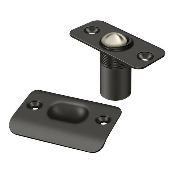 Deltana Ball Catch, Round Corners Oil Rubbed Bronze BC218RU10B