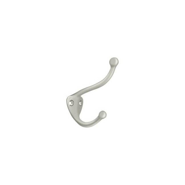 Deltana Coat & Hat Hook Satin Nickel CAHH3U15