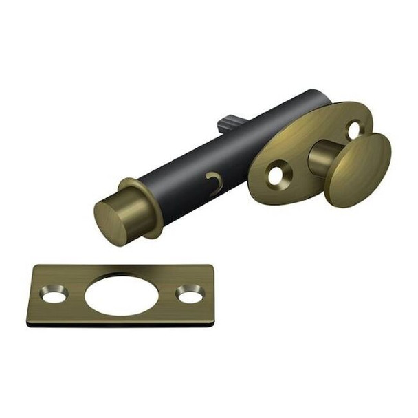 Deltana Mortise Bolt Antique Brass MB175U5