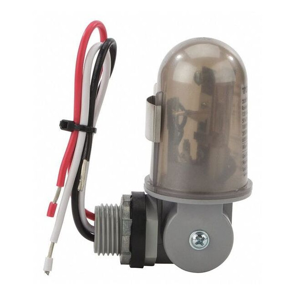 Nsi Tork LED Photocontrol, 2,000 W, Gray, 3 sec Max, 2 sec Min 2001