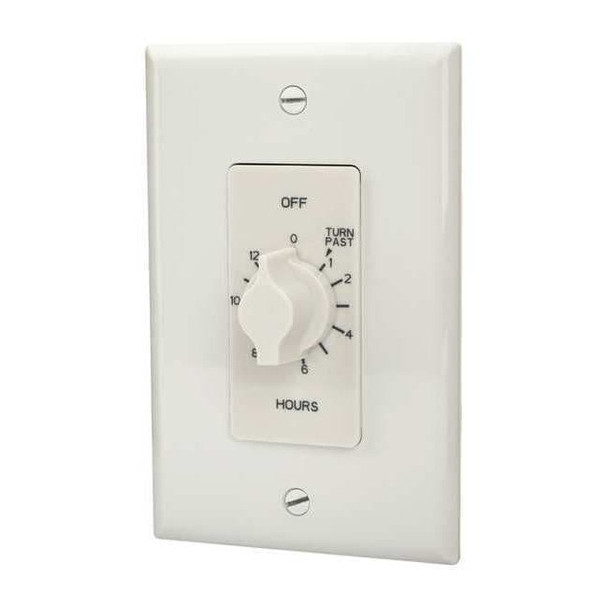 Nsi Tork Spring-Wound Timer,Range 0 to 12 hr. A512HW
