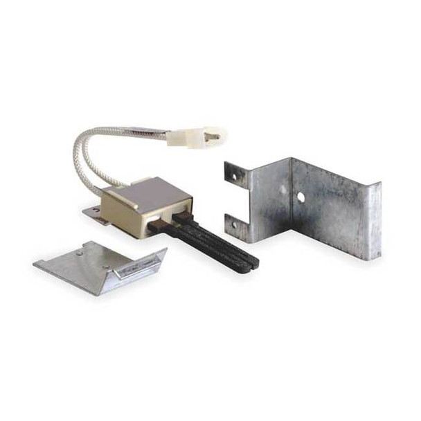Hot Surface Igniter, LP/NG, 120, 5 1/4 in L., Silicon Carbide, Mounting Adapter