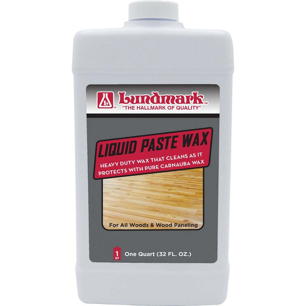 Lundmark 32 Oz. Liquid Paste Floor Wax 3208F32-6