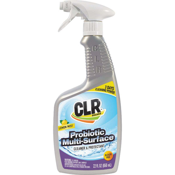 CLR 22 Oz. Lemon Mist Probiotic Multi-Surface Cleaner AC22-LM