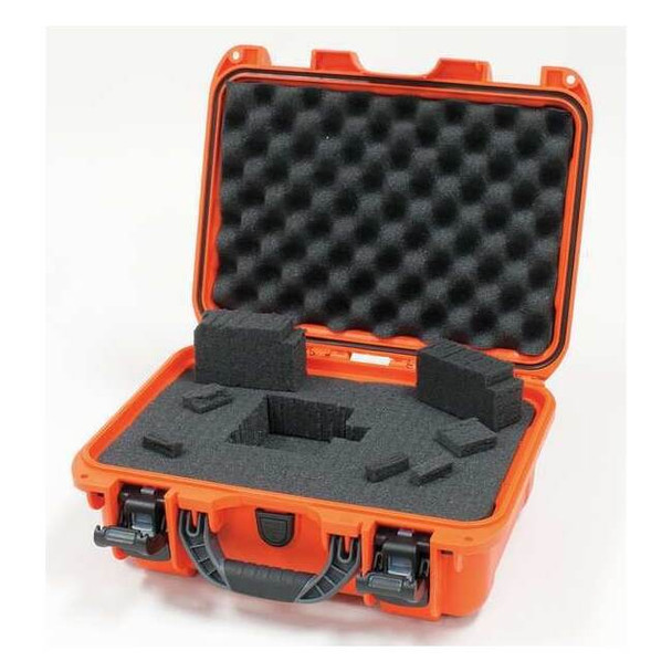 Nanuk Cases Orange Protective Case, 15.8"L x 12.1"W x 6.8"D 915S-010OR-0A0