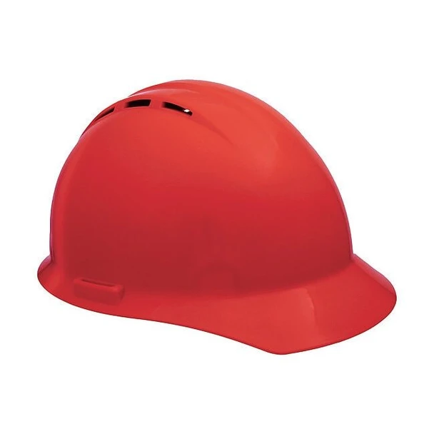 Hard Hat, Americana, Polyethylene, 4 Point Pinlock, Type 1, Class C, Red