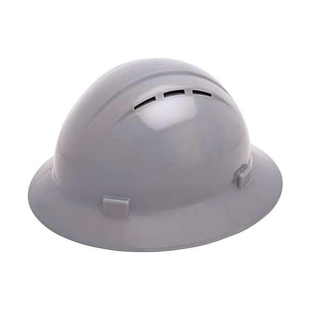 Hard Hat, Americana, Polyethylene, 4 Point Ratchet, Type 1, Class C, Gray
