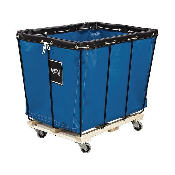 Royal Basket Trucks Knock Down Truck, 10 bu, blue vinyl G10-BBX-KDA-3UNN