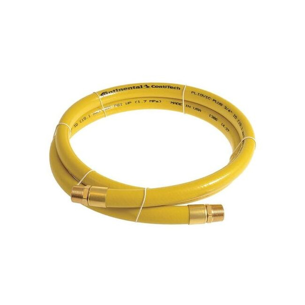 1" x 5 ft PVC Coupled Multipurpose Air Hose 250 psi YL