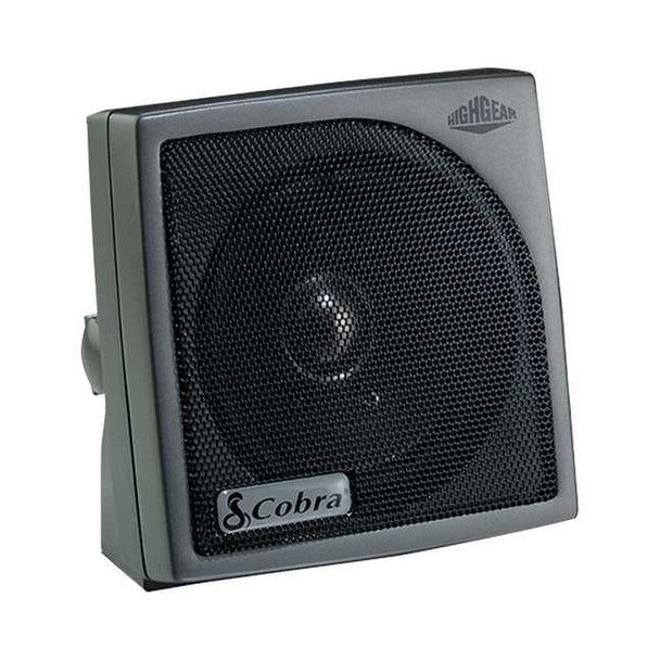 Cobra Electronics External Speaker,15W,4 in.,with Talkback HG S500