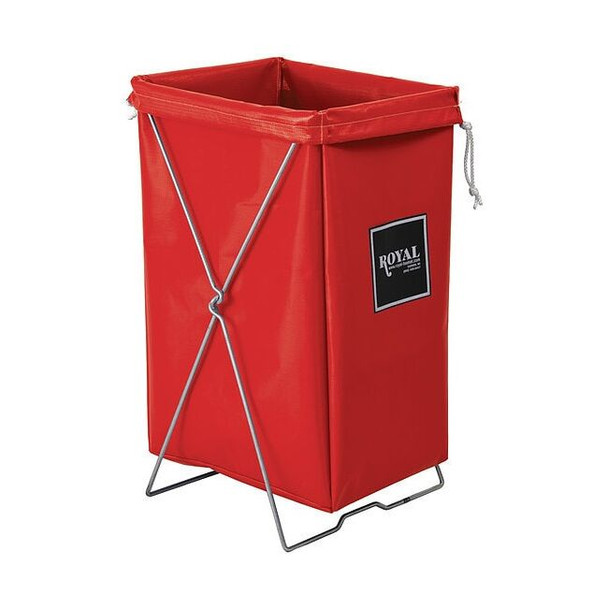Royal Basket Trucks Steel/Vinyl Hamper Kit Red G00-RRX-HBK
