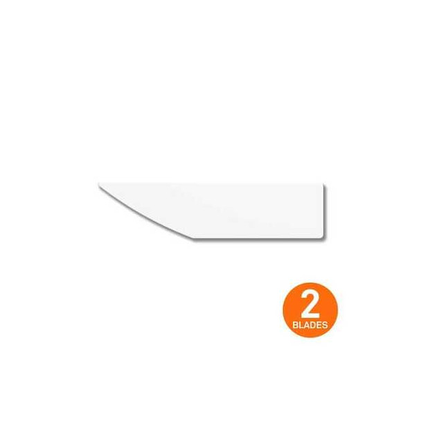 Slice Utility Blade,0.030" Thickness,2/Pack 10483 Pack of 6