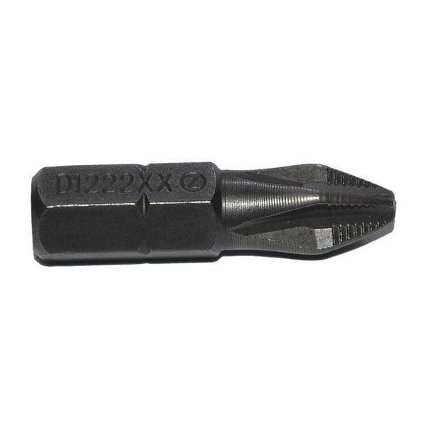 Zephyr Insert Bit,Hex Shank,Single End,PK5 D1222XXACR-B-5PK