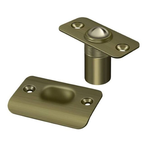 Deltana Ball Catch, Round Corners Antique Brass BC218RU5