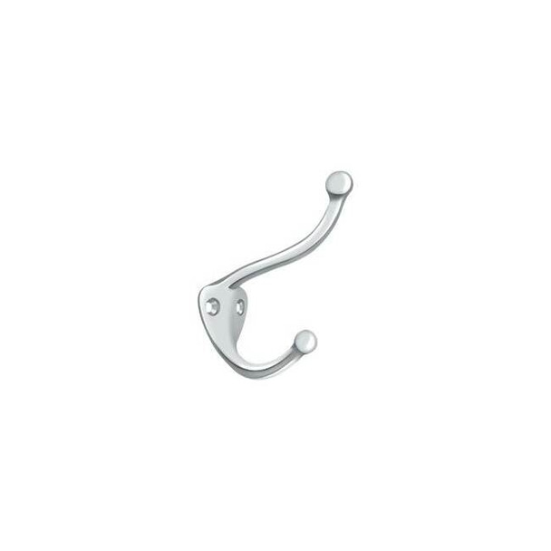 Deltana Coat & Hat Hook Bright Chrome CAHH3U26
