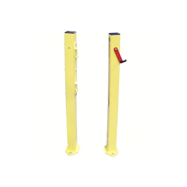 Edgesafe Self-Closing Safety Gate Post,Yellow 515088
