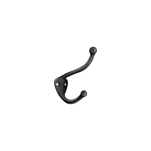 Deltana Coat & Hat Hook Black CAHH3U19
