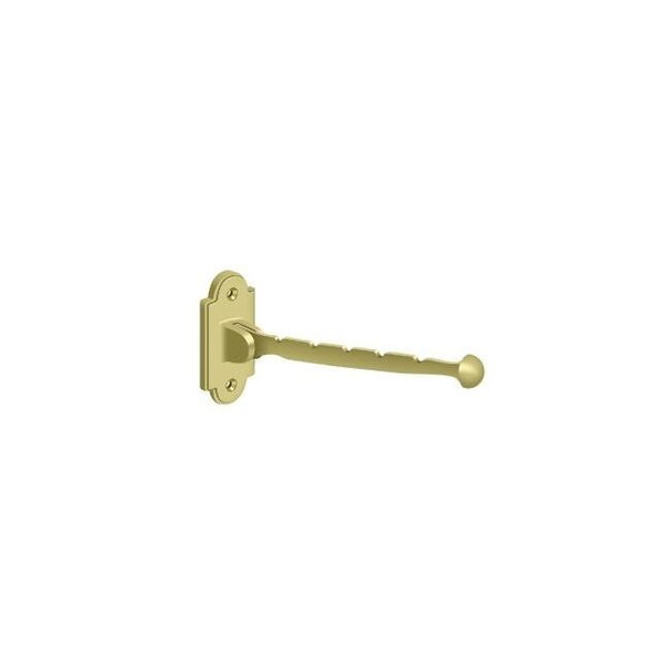 Deltana Valet Hook, 7" Projection Bright Brass VH65U3