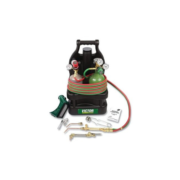 G-150-J-CPT Tote with Tanks, Acetylene, CGA 200 Fitting