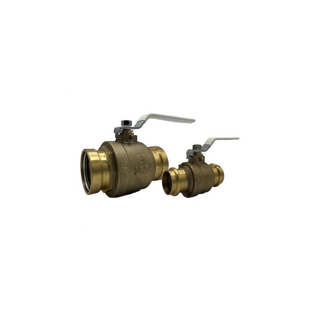 Apollo Manual Two-Way Ball Valve,4.58" L 94VLF10601B