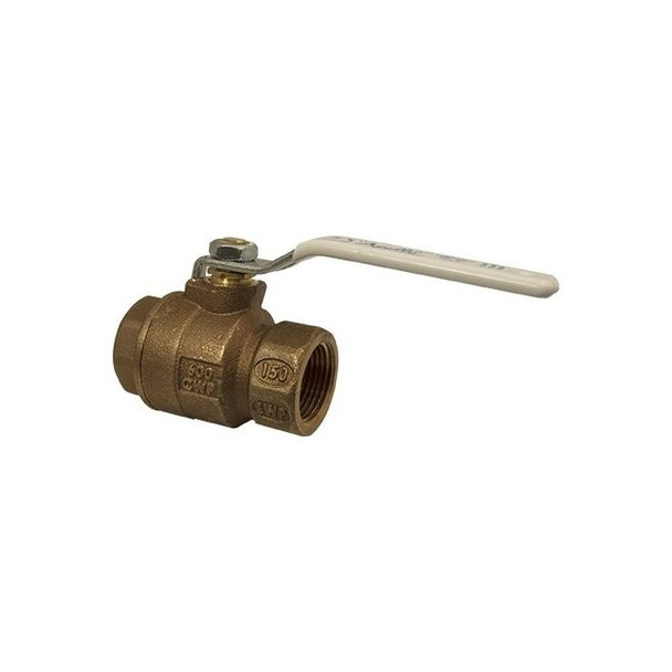 Apollo Valves 1/2" FNPT Bronze Ball Valve 2-Way 77CLF10301A